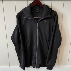 Oakley Black Jacket. Waffle interior. L.